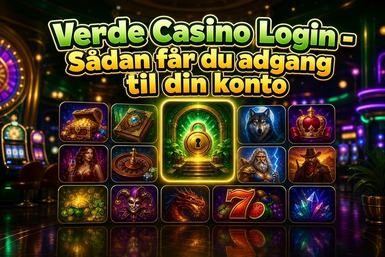 Verde Casino Login - Sådan får du adgang til din konto