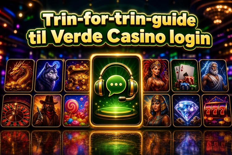 Trin-for-trin-guide til Verde Casino login