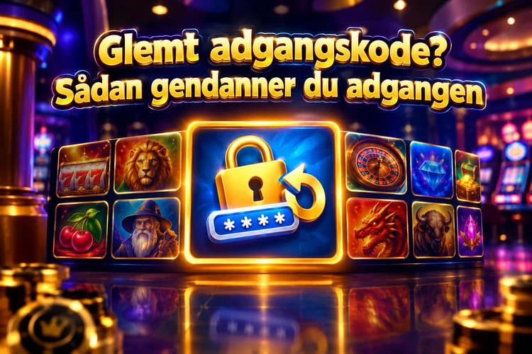 Glemt adgangskode? Sådan gendanner du adgangen